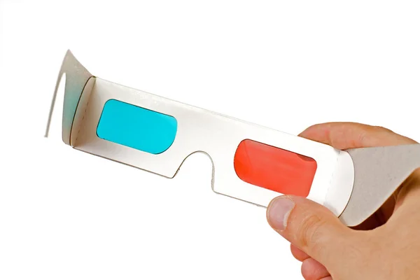 3D bril geïsoleerd — Stockfoto