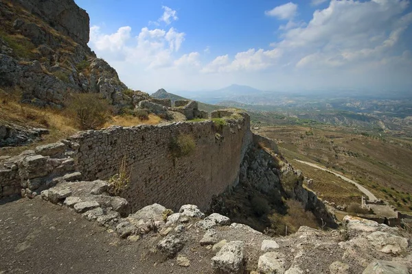 Acrocorinth (Akropolis i antika Korinth) — Stockfoto