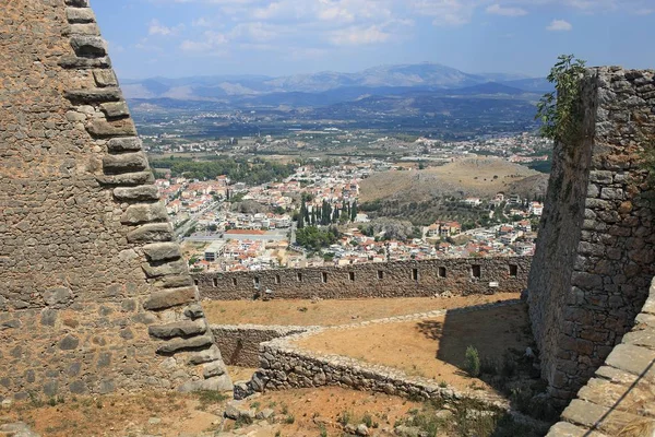 Palamidi Fortress in Nafplion, Argolis Peloponnese, Grecia — Fotografia de Stock
