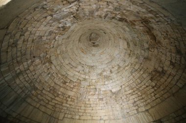 Mycenae, Yunanistan. Tunç Çağı mezar (Tholos Clytemenestra, kubbe)