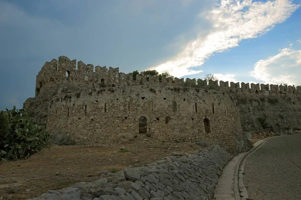 Fortaleza de Acronafplio em Nafplion, Argolis Peloponnese, Grécia — Fotografia de Stock
