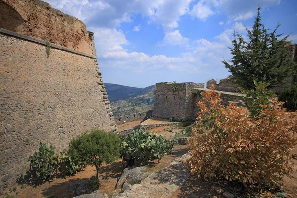 Palamidi Fort in Nafplion, Argolis Peloponnesos, Griekenland — Stockfoto