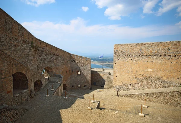 Palamidi Fortress in Nafplion, Argolis Peloponnese, Greece — Stock Photo, Image