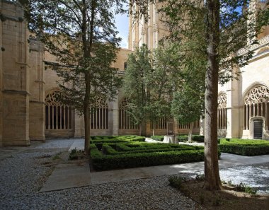 Segovia katedral cloister, İspanya