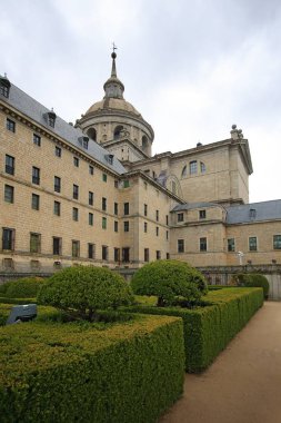İspanya, Madrid yakınlarındaki San Lorenzo de El Escorial Kraliyet Manastırı
