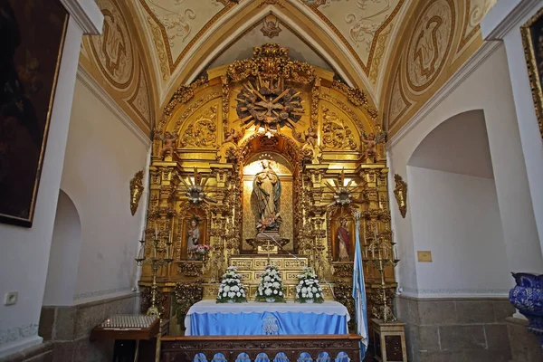 Interior da Igreja de San Ildefonso ou igreja jesuíta (Iglesia de San Idelfonso), Toledo, Espanha — Fotografia de Stock