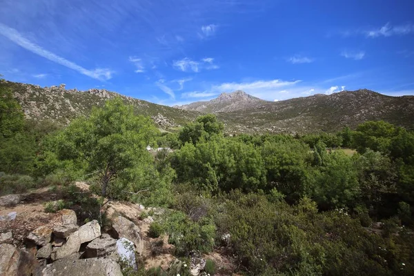 Paesaggio montano vicino a Segovia, Spagna — Foto Stock