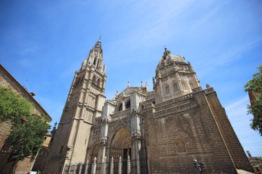 Toledo katedralde güneşli bir gün, İspanya