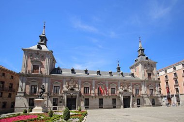 Plaza de la Villa (Belediye Meydanı) Madrid, İspanya, Madrid Belediyesi