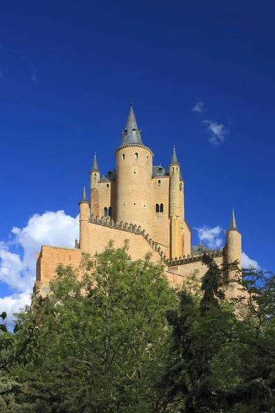 Segovia, Hiszpania. Alkazar z Segowii. Kastylia i Leon — Zdjęcie stockowe