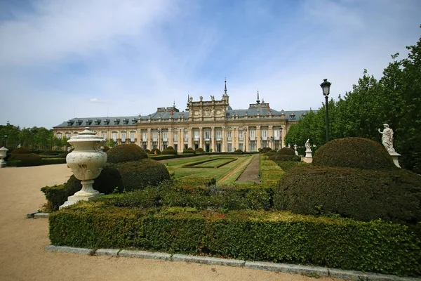 Palais royal de La Granja de San Ildefonso dans la province de Ségovie, Castilla y Leon, Espagne — Photo