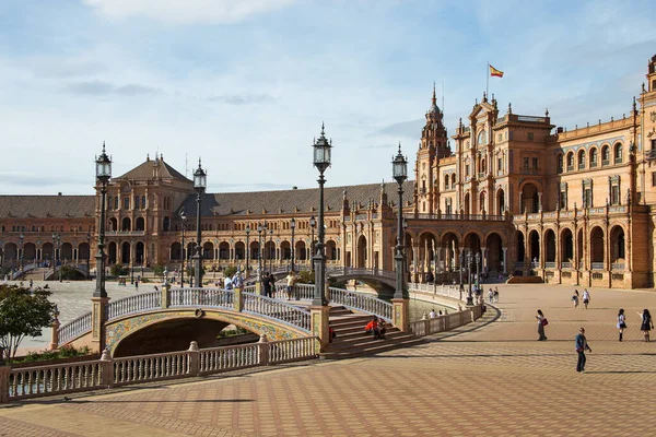 Spain square in Seville — Stock Photo, Image