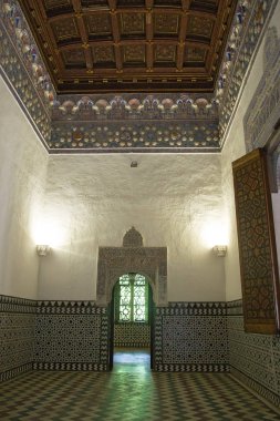 Seville Alcazar 'ın içi