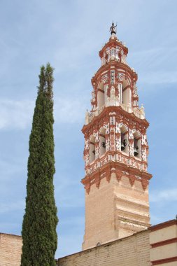 Esija sokakları ve binaları - küçük bir Endülüs kasabası, İspanya