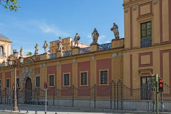 Het Paleis van San Telmo (Palacio de San Telmo), Sevilla, Spanje — Stockfoto