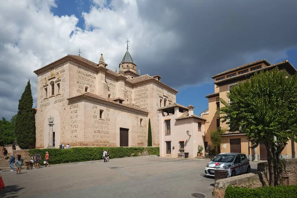 Catholic church within Algambra, Spain — Stock Photo, Image