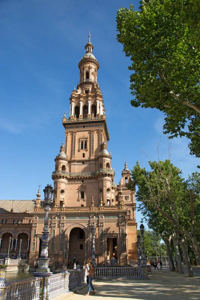 Площадь Испании в Севилье . — стоковое фото
