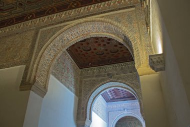 Seville Alcazar 'ın içi