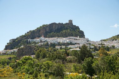 Zahara de la sierra Beyaz Köyü Endülüs, İspanya