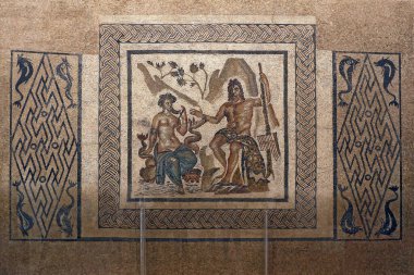 Cordoba Alcazar 'da Roma mozaiği sergileniyor