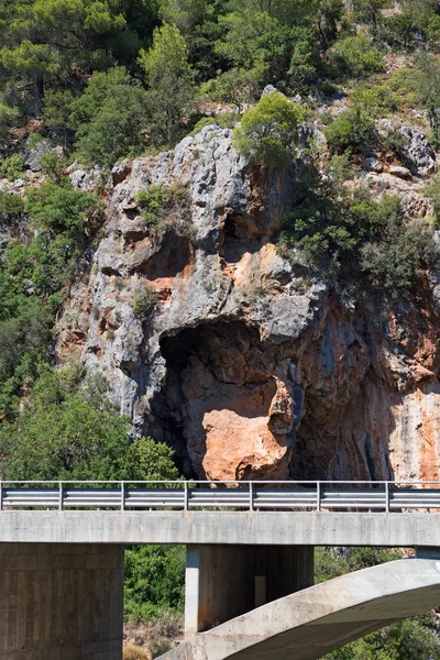 Ponte Koskaraka sobre o rio Rema Mili — Fotografia de Stock