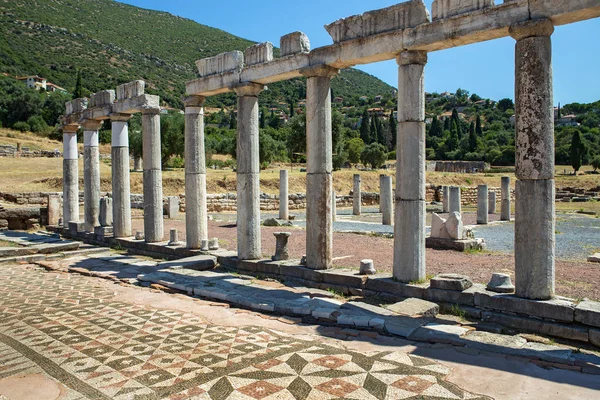 Ruinas Antigua Ciudad Messene Peloponeso Grecia — Foto de Stock