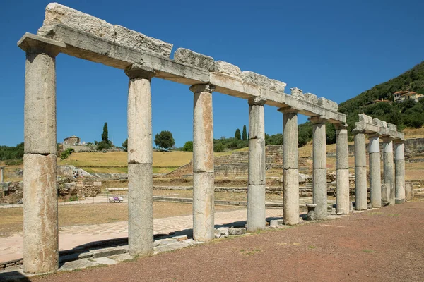 Ruinas Antigua Ciudad Messene Peloponeso Grecia — Foto de Stock