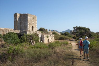 Methoni Kalesi - Yunanistan 'ın Mora kıyısındaki Methoni liman kasabasında bir ortaçağ kalesi.
