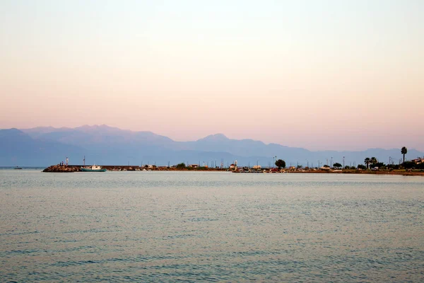 Golfo Mesiniano Suroeste Kalamata Peloponeso Grecia — Foto de Stock