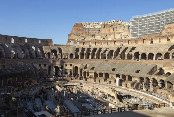 Coliseu Vista Interior Roma Itália — Fotografia de Stock