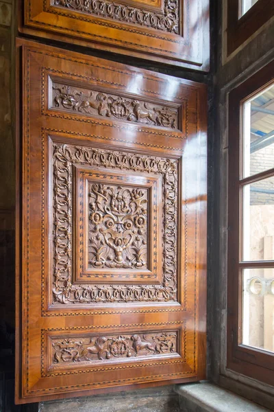 Holzverschluss Des Vatikanischen Museums Das Museum Ist Eines Der Berühmtesten — Stockfoto