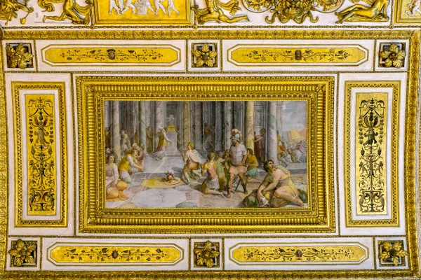 Rome Italy January 2020 Castle Holy Angel Interior Initially Built — Stock Photo, Image
