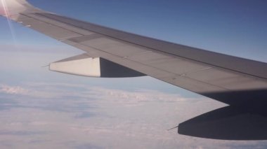 Kanat yükseklik görünümünde türbülans