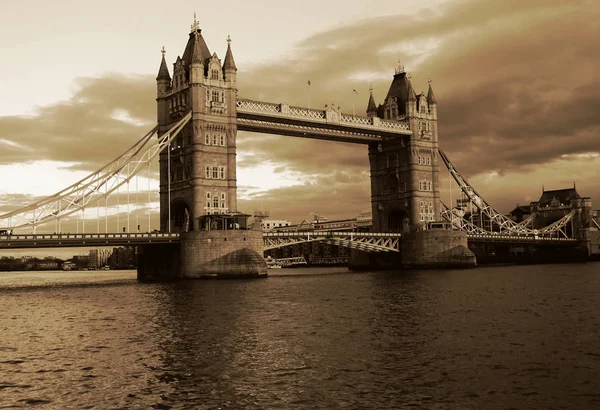 Tower Bridge, Londýn, Anglie — Stock fotografie