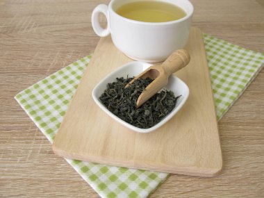 Kupası chun beni Çin'den çay yeşil