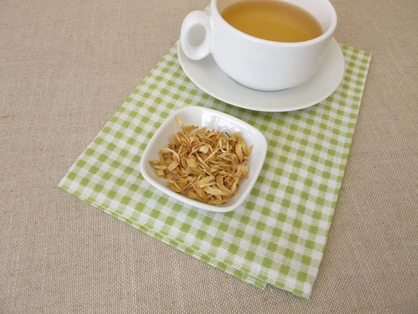 Orange Blossom Tea Dried Orange Blossoms Sweet Orange — ストック写真