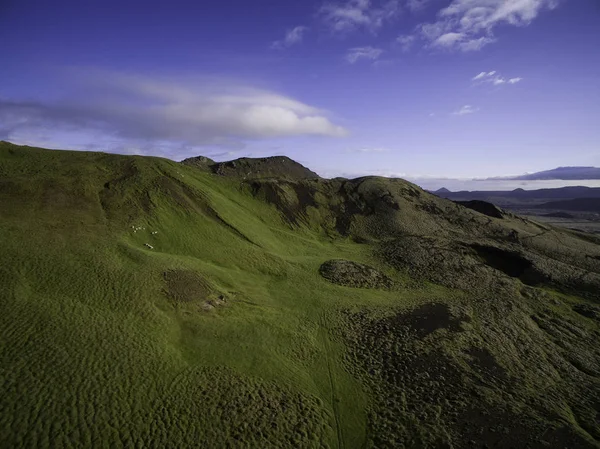 Aerial view of Iceland — Stock Photo, Image