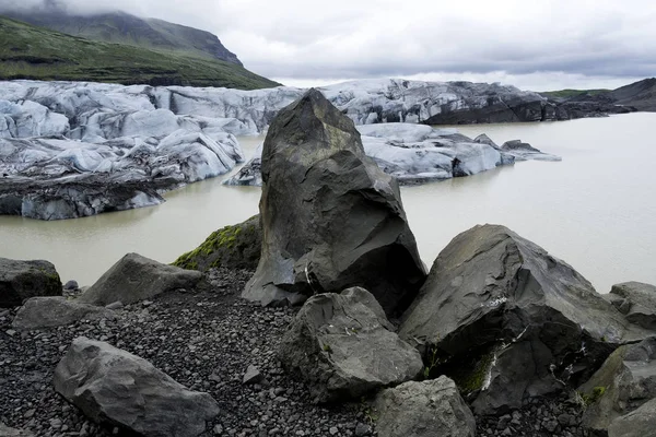 İzlanda'daki svinafellsjokull — Stok fotoğraf