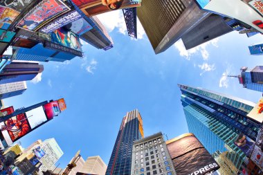 Times Square gökdelenler