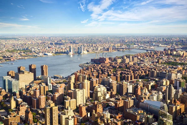 New York havadan görünümü — Stok fotoğraf