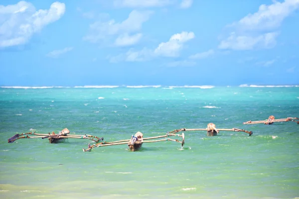 Fischerboote in Sansibar — Stockfoto