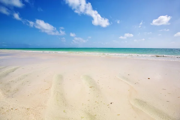 Zanzibar sand beach — Stock Photo, Image