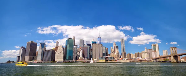 Panorama des toits du Lower Manhattan — Photo