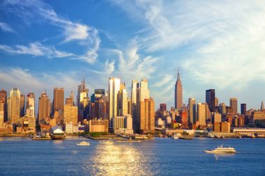 New York'un midtown manhattan
