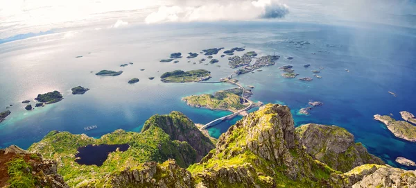 Panorama des îles Lofoten — Photo