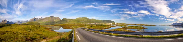 Lofoten eilanden panorama — Stockfoto