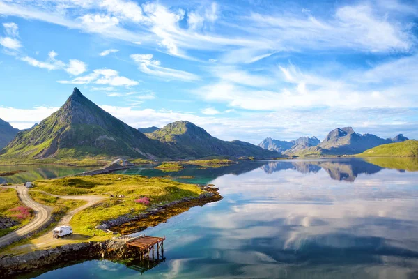 Lofoten-szigetek Norvégia — Stock Fotó