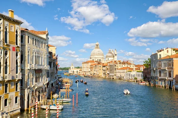 Famoso Gran Canal de Venecia — Foto de Stock