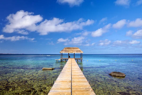 Jetty på ön Mauritius — Stockfoto