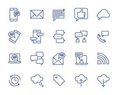 simgeler vektör satırları